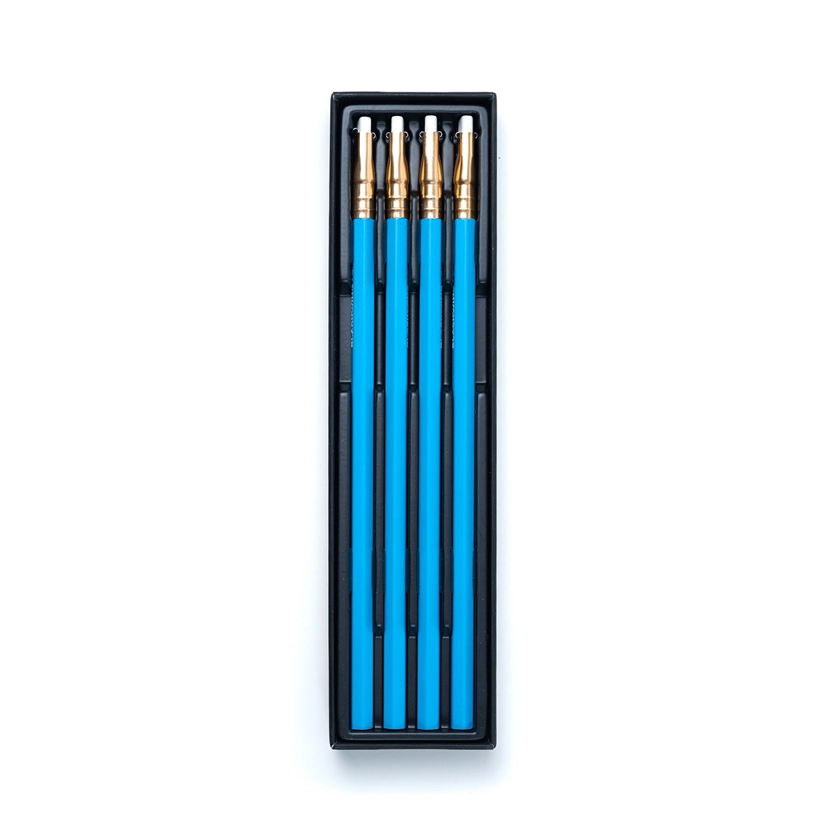 BLACKWING® Blue Σετ 4 Ξύλινα Μολύβια με Γόμα