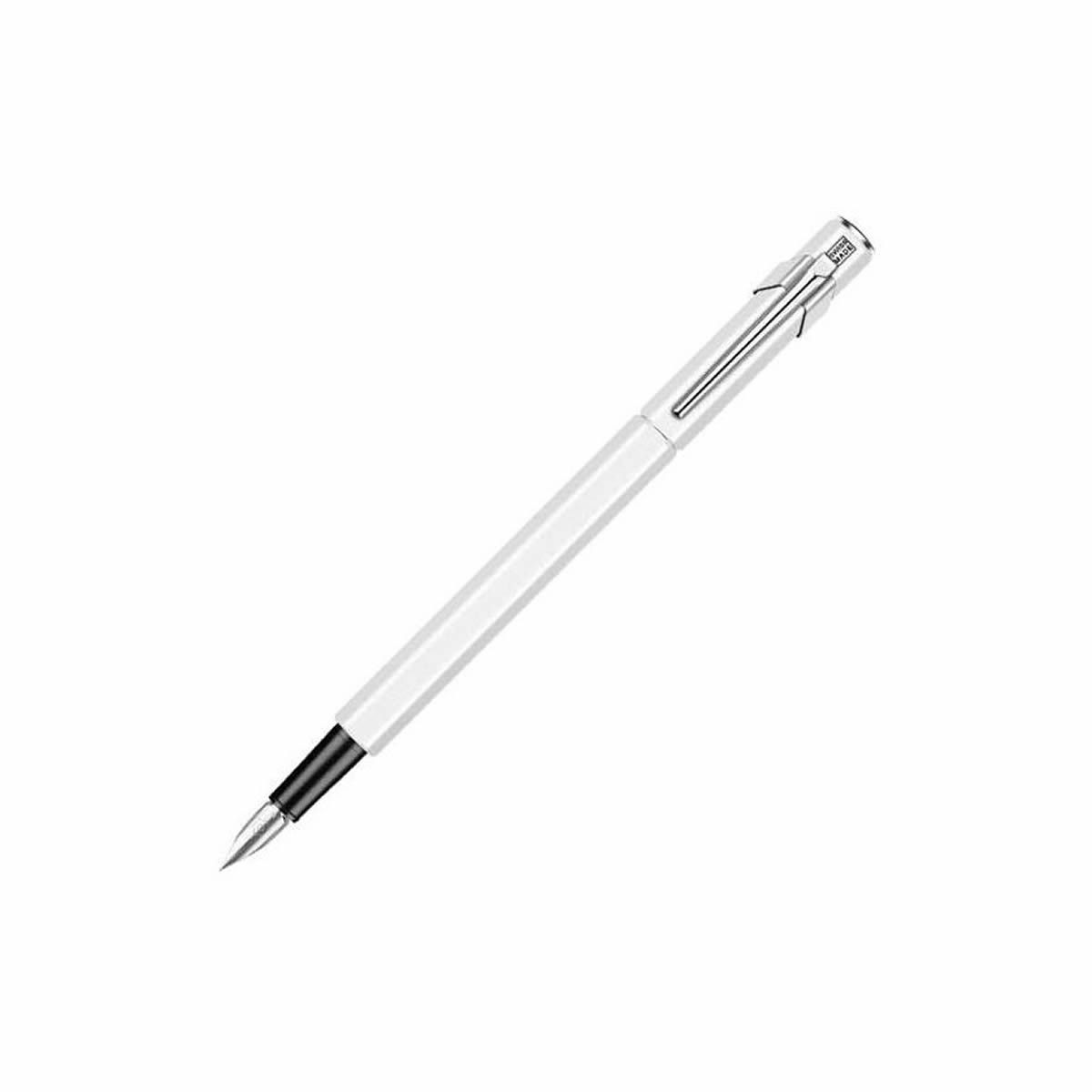 Caran d'Ache 849 Plume Classic Line Metal White Πένα M