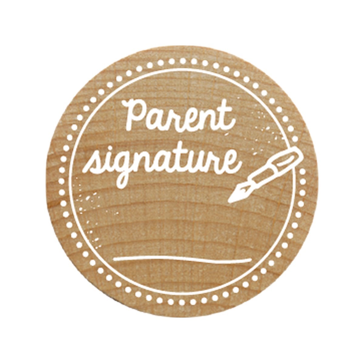 COLOP Arts & Crafts Woodies Ξύλινη Σφραγίδα Parent signature