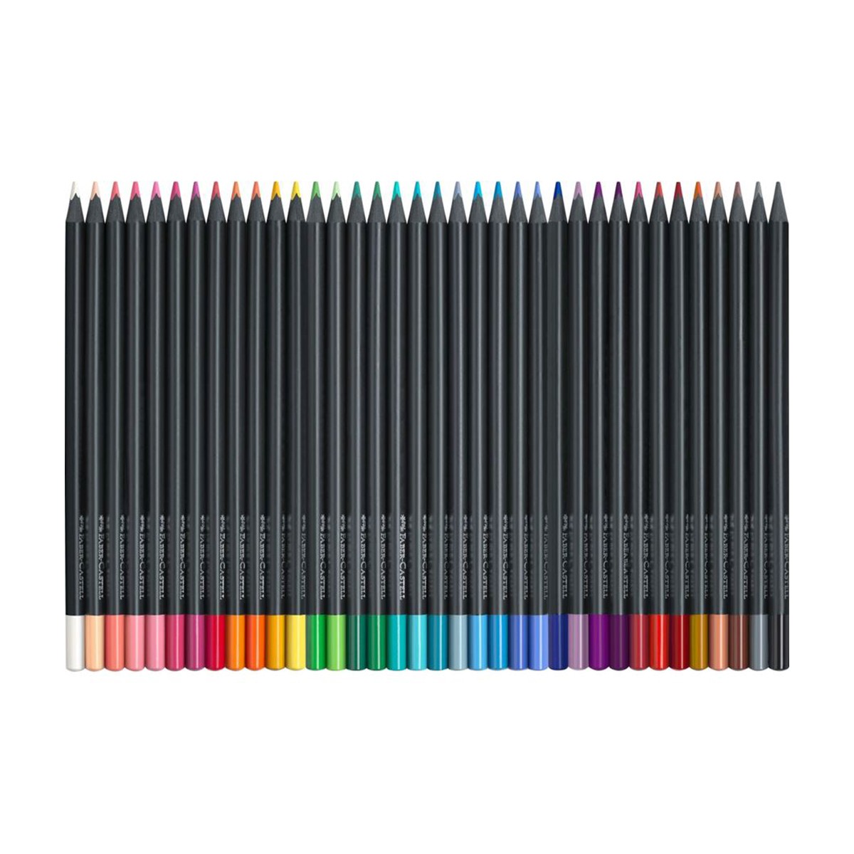 Faber-Castell Σετ 36 Ξυλομπογιές Black Edition