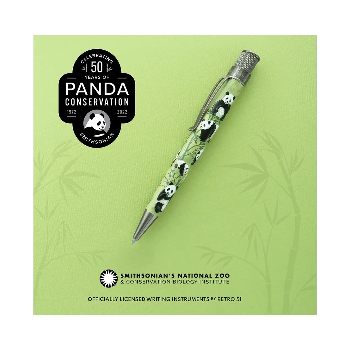 Retro 51 Smithsonian Στυλό Roller Panda