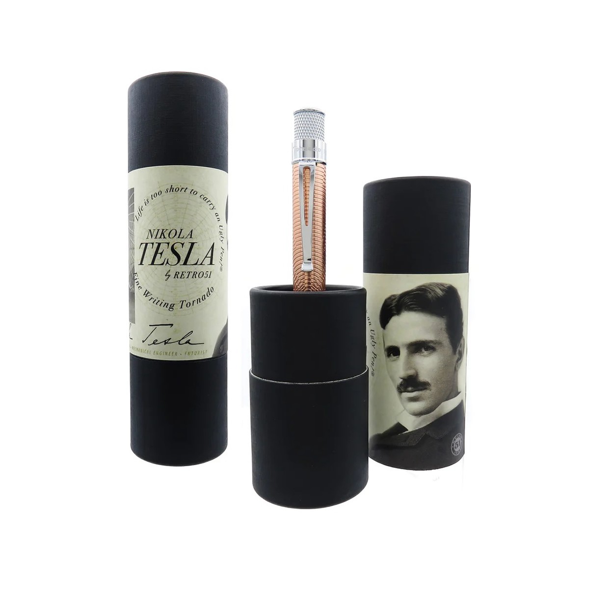 Retro 51 Tornado Vintage Metalsmith Στυλό Roller Nikola Tesla