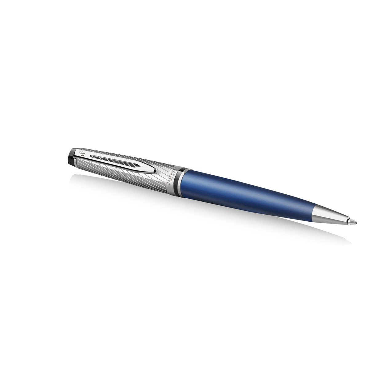 Waterman Expert Deluxe Metallic Blue CT Στυλό Διαρκείας