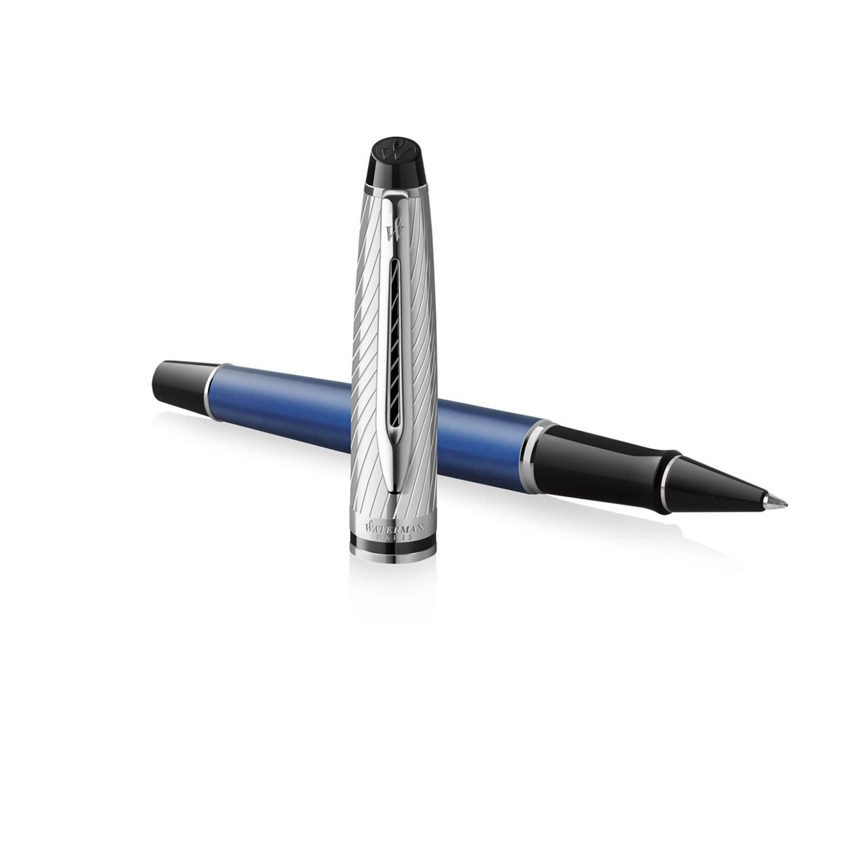 Waterman Expert Deluxe Metallic Blue CT Στυλό Roller