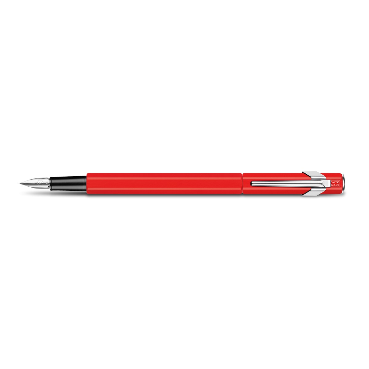 Caran d'Ache 849 Plume Classic Line Metal Red Πένα M