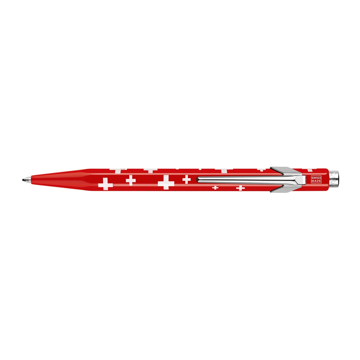 CARAN D' ACHE Totally Swiss Collection Στυλό Διαρκείας 849 Swiss Flag