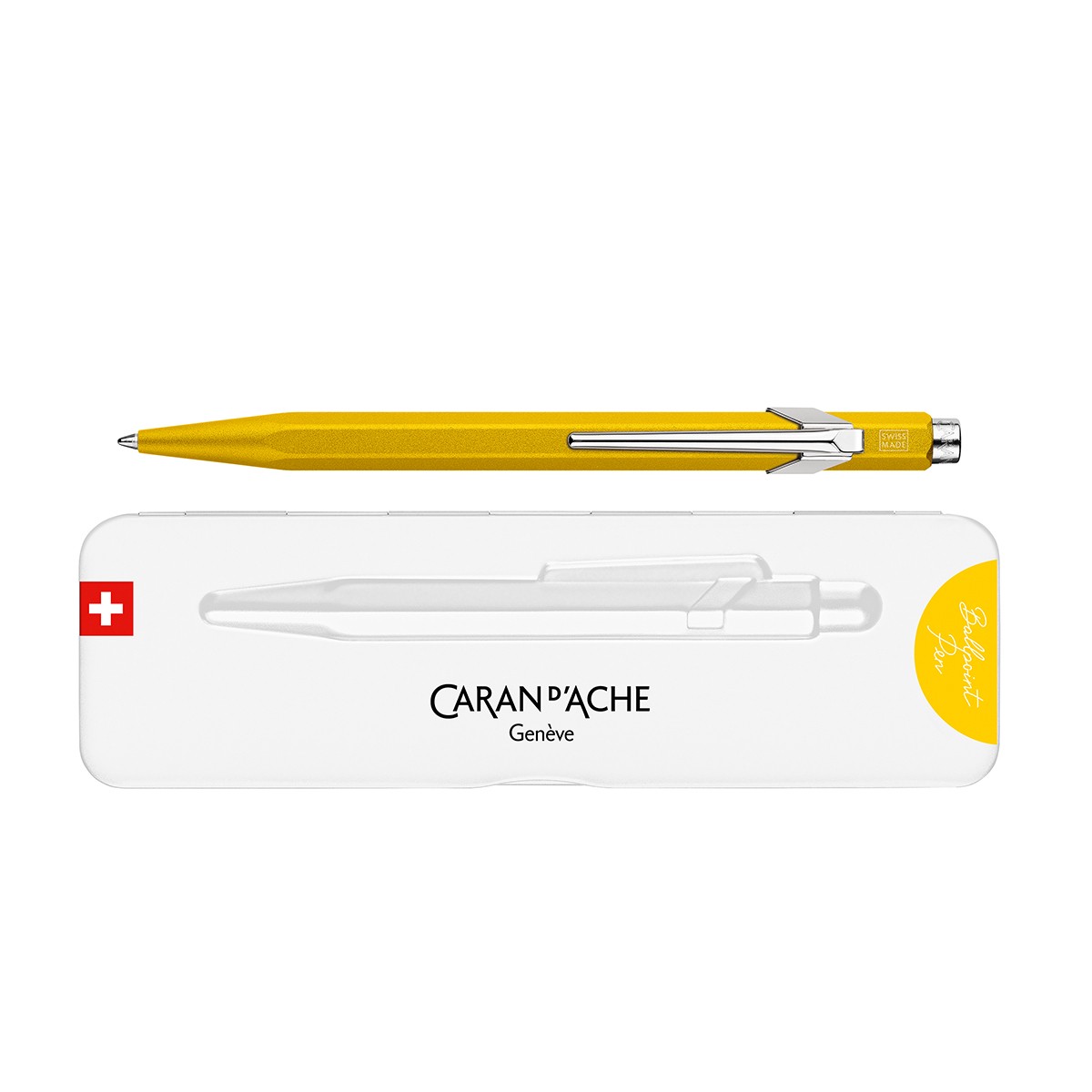 CARAN D'ACHE 849 Colormat-X Στυλό Διαρκείας Κίτρινο