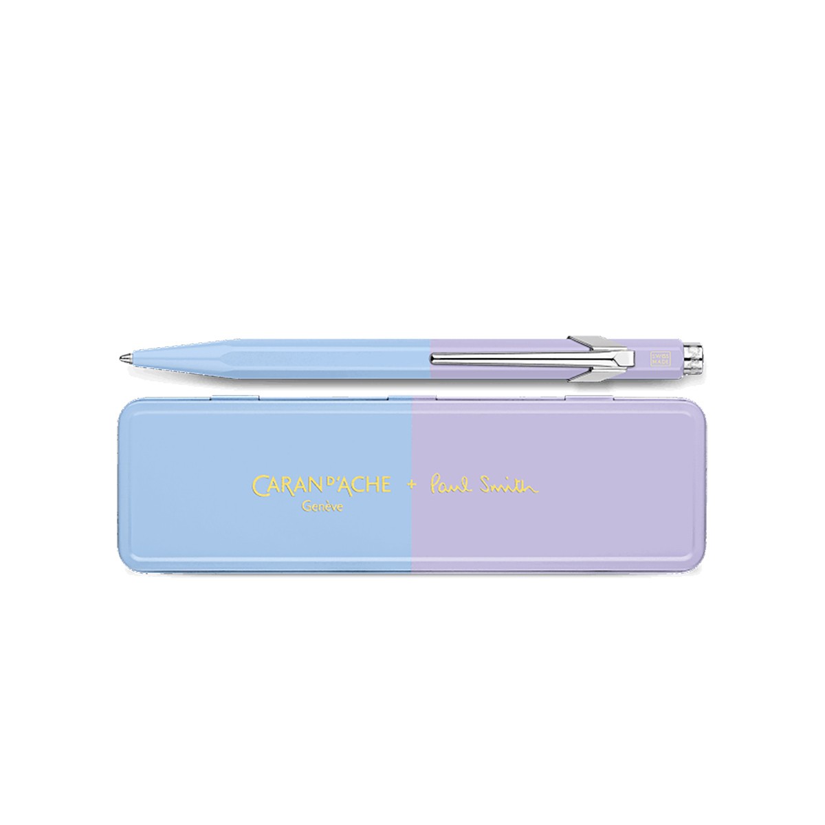 CARAN D'ACHE 849 Paul Smith Sky Blue & Lavender Purple - Στυλό Διαρκείας