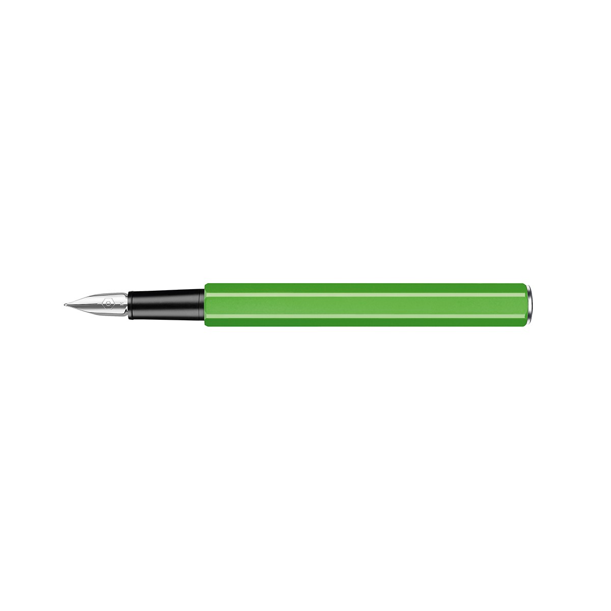 Caran d'Ache 849 Plume Classic Line Metal Green Fluo Πένα M