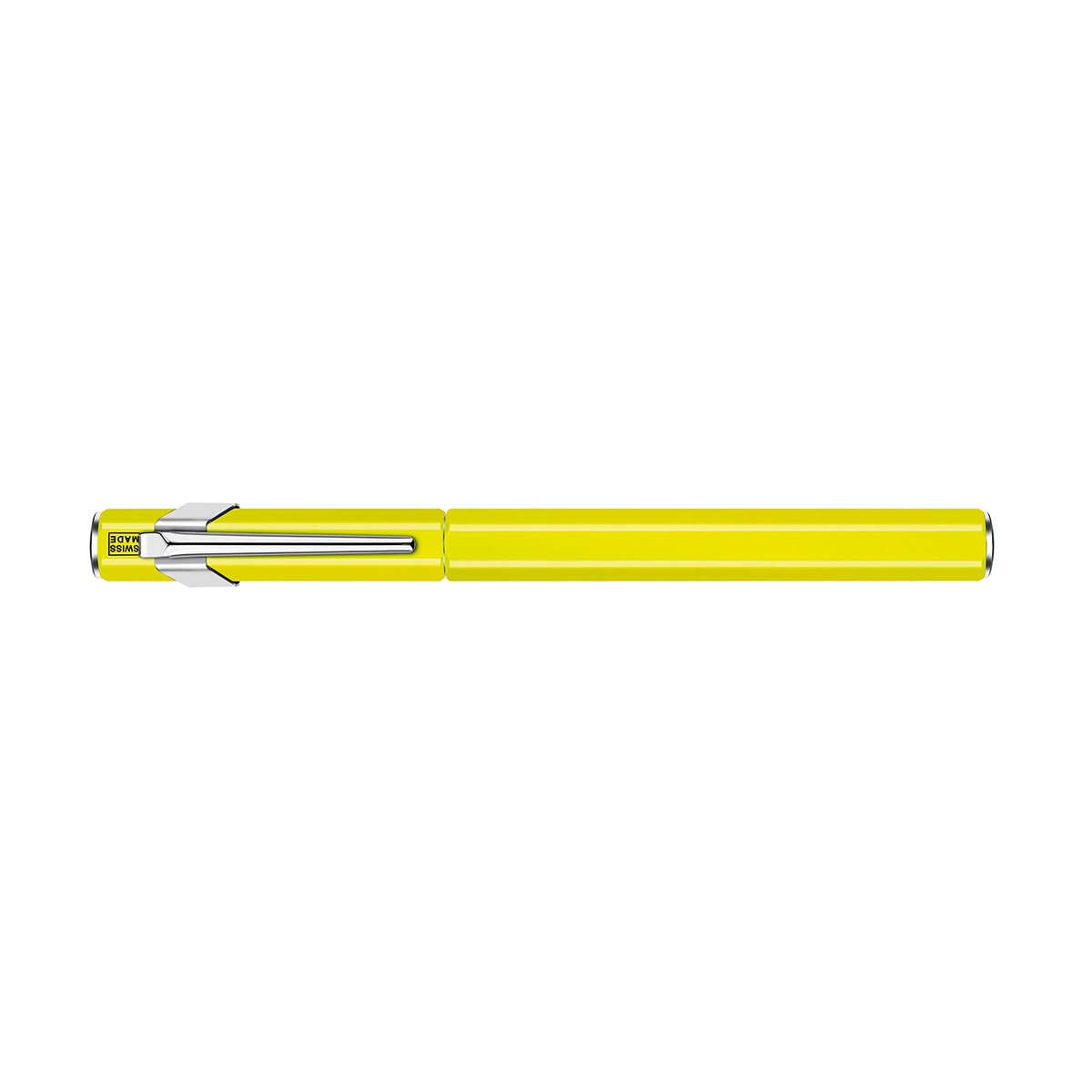 Caran d'Ache 849 Plume Classic Line Metal Yellow Fluo Πένα M