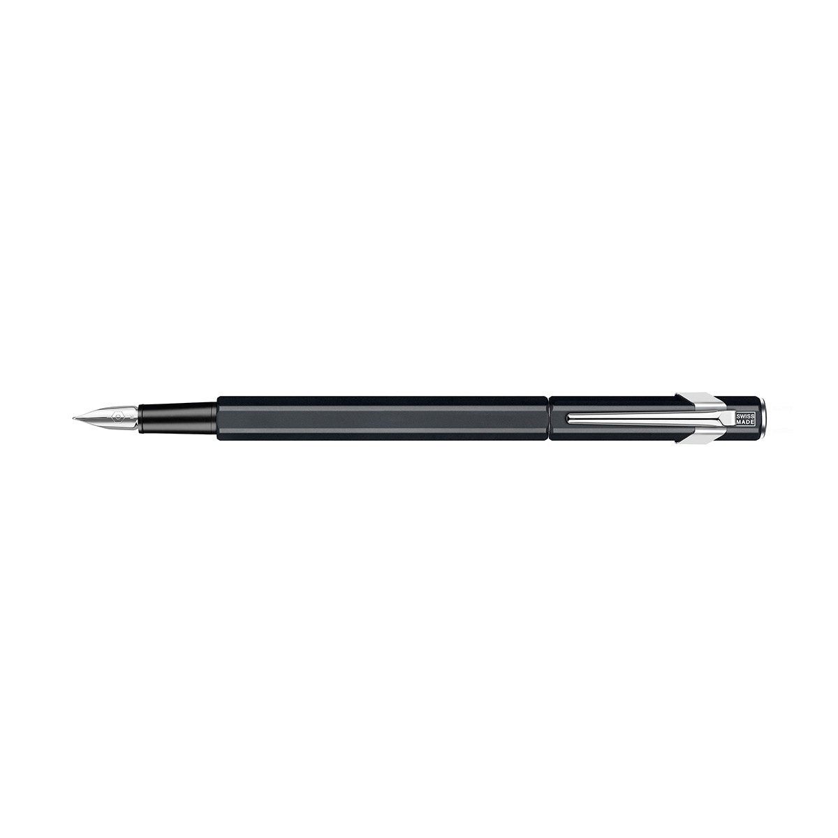 CARAN D' ACHE 849 Plume Classic Line Metal Black Πένα M