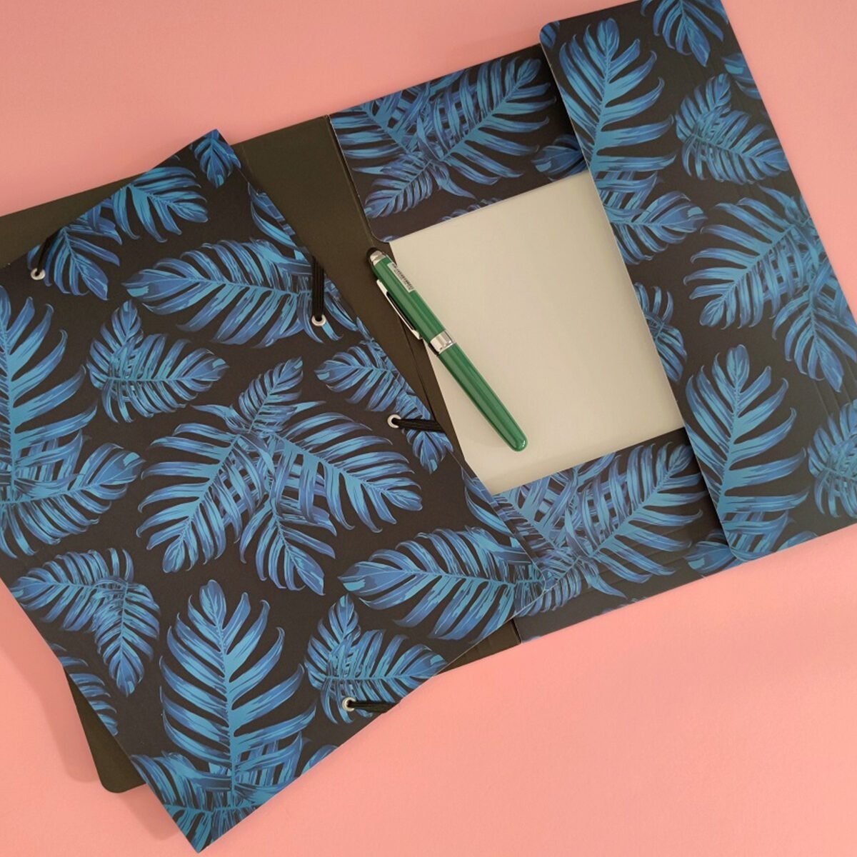 CEDON Φάκελος Α4 Deluxe Philodendron blue