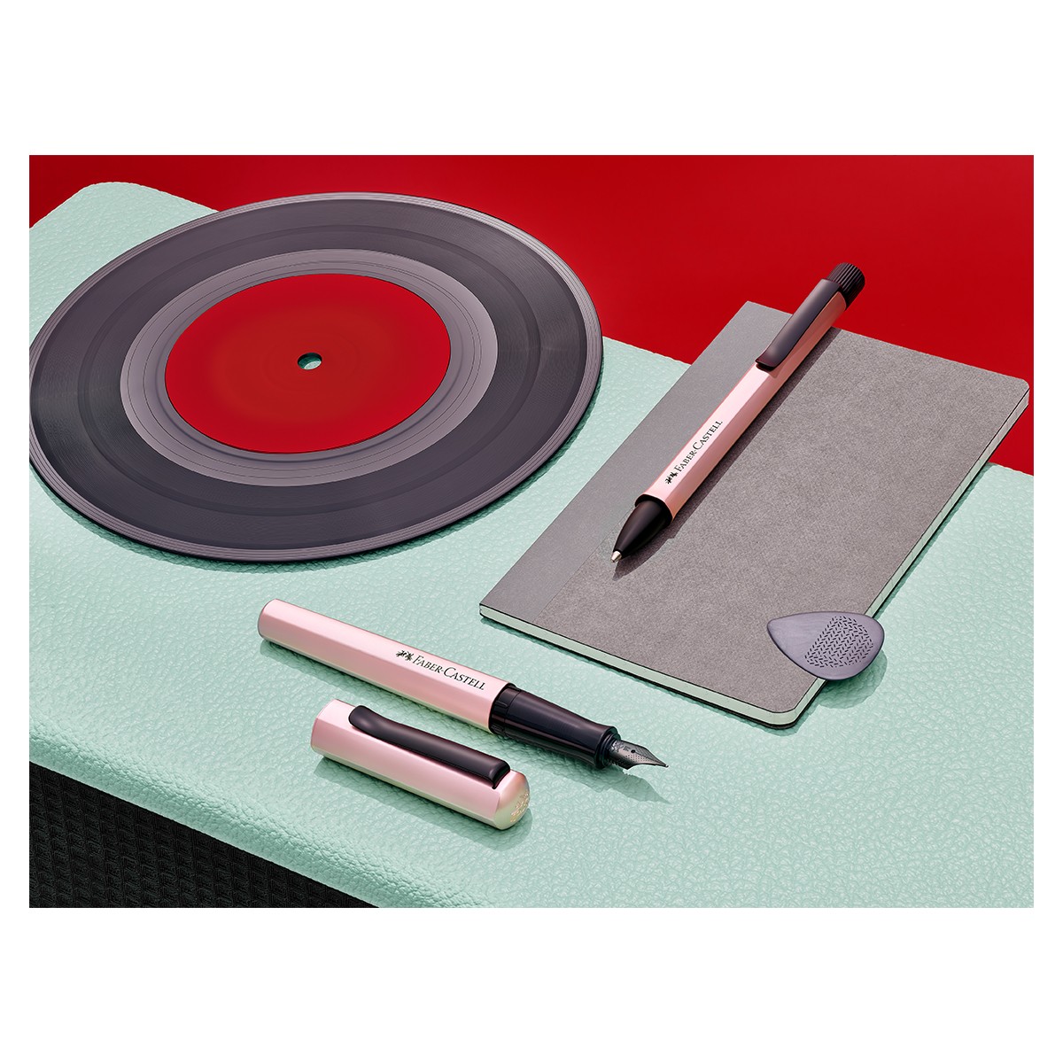 Faber - Castell Hexo Rose Πένα M