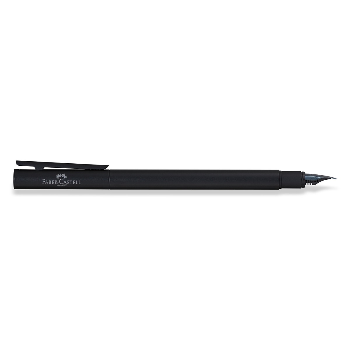 Faber - Castell Neo Slim Metal Matte Black Πένα M