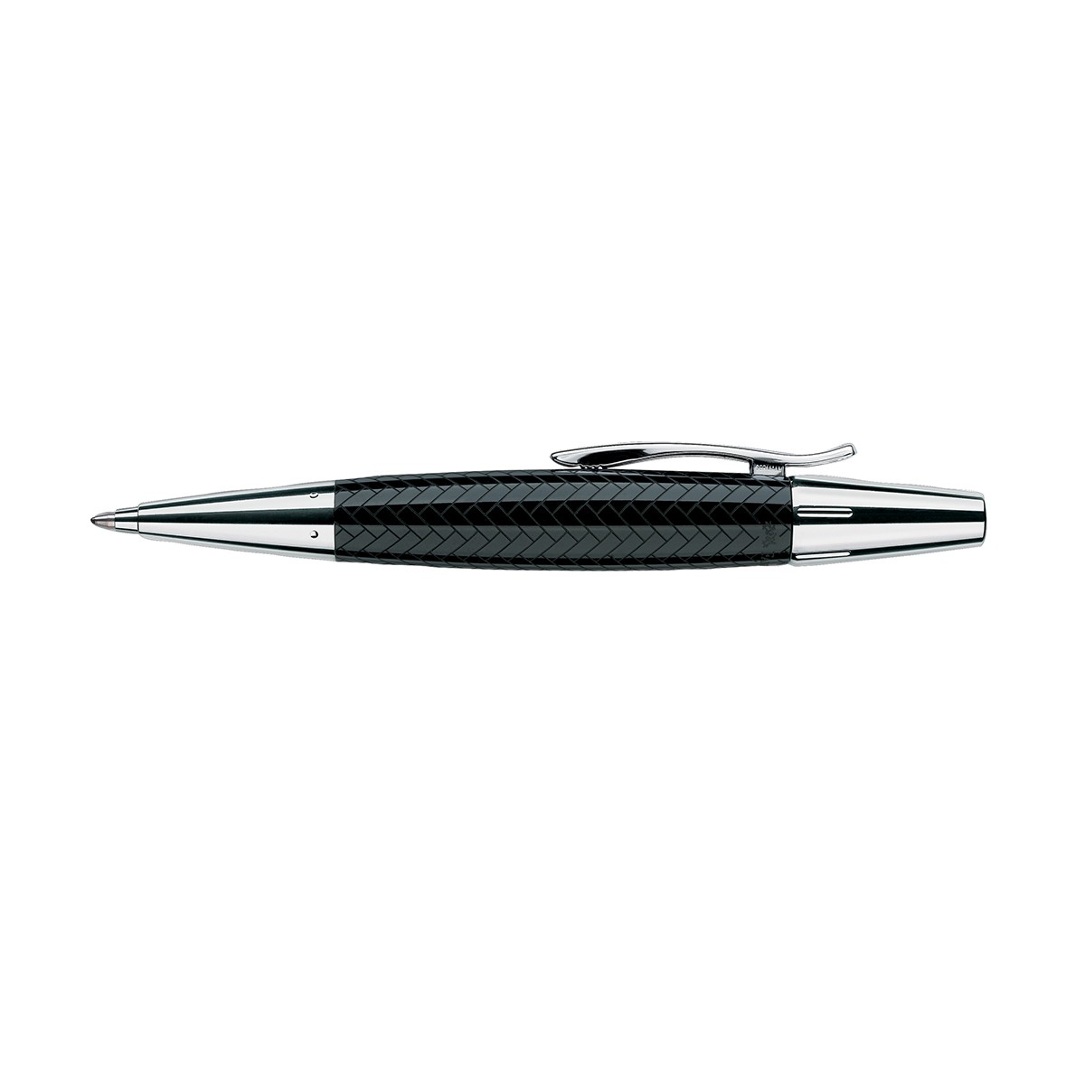 Faber - Castell Στυλό Διαρκείας E-motion Precious Resin Parquet Μαύρο