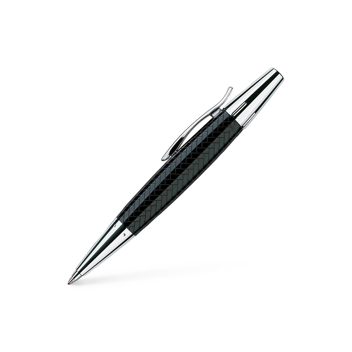 Faber - Castell Στυλό Διαρκείας E-motion Precious Resin Parquet Μαύρο