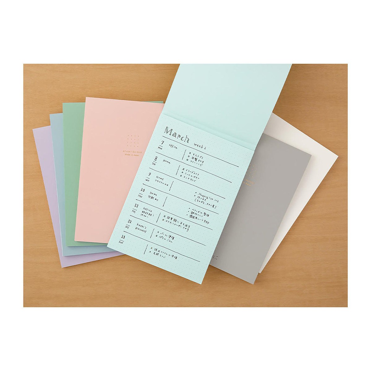 Μπλοκ Σημειώσεων Α5 με Μπλε Σελίδες - Κουκκίδες