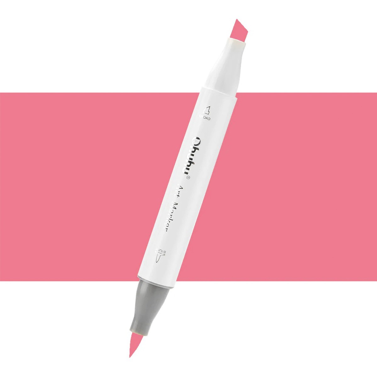 Ohuhu Honolulu Μαρκαδόρος Αλκοόλης Brush & Chisel R200 - Coralessence
