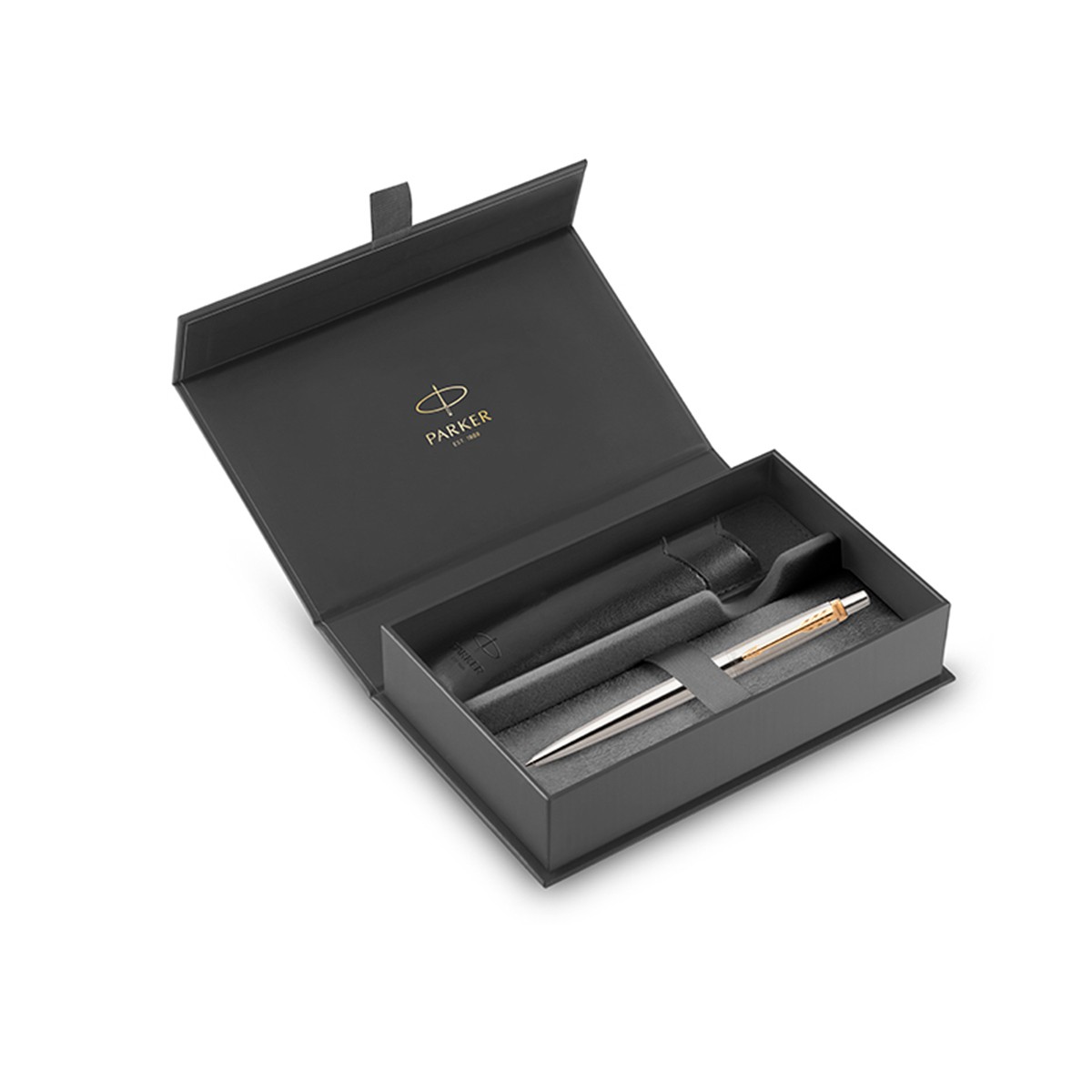 PARKER Σετ Δώρου Jotter Core Στυλό Διαρκείας CT Stainless Steel