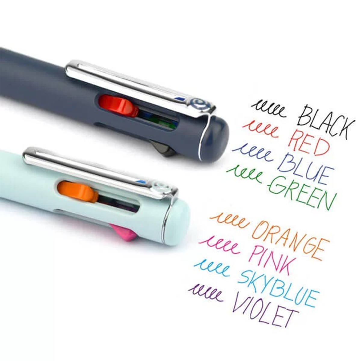 Pentel izee 4χρωμο Στυλό Διαρκείας 0.7mm - Βασικά Χρώματα