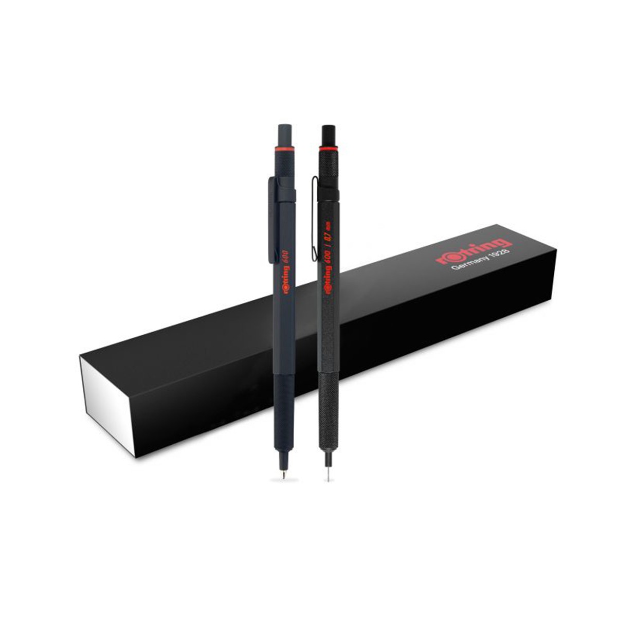 Rotring 600 Σετ Στυλό Διαρκείας και Μηχανικό Μολύβι 0.7 Μαύρο