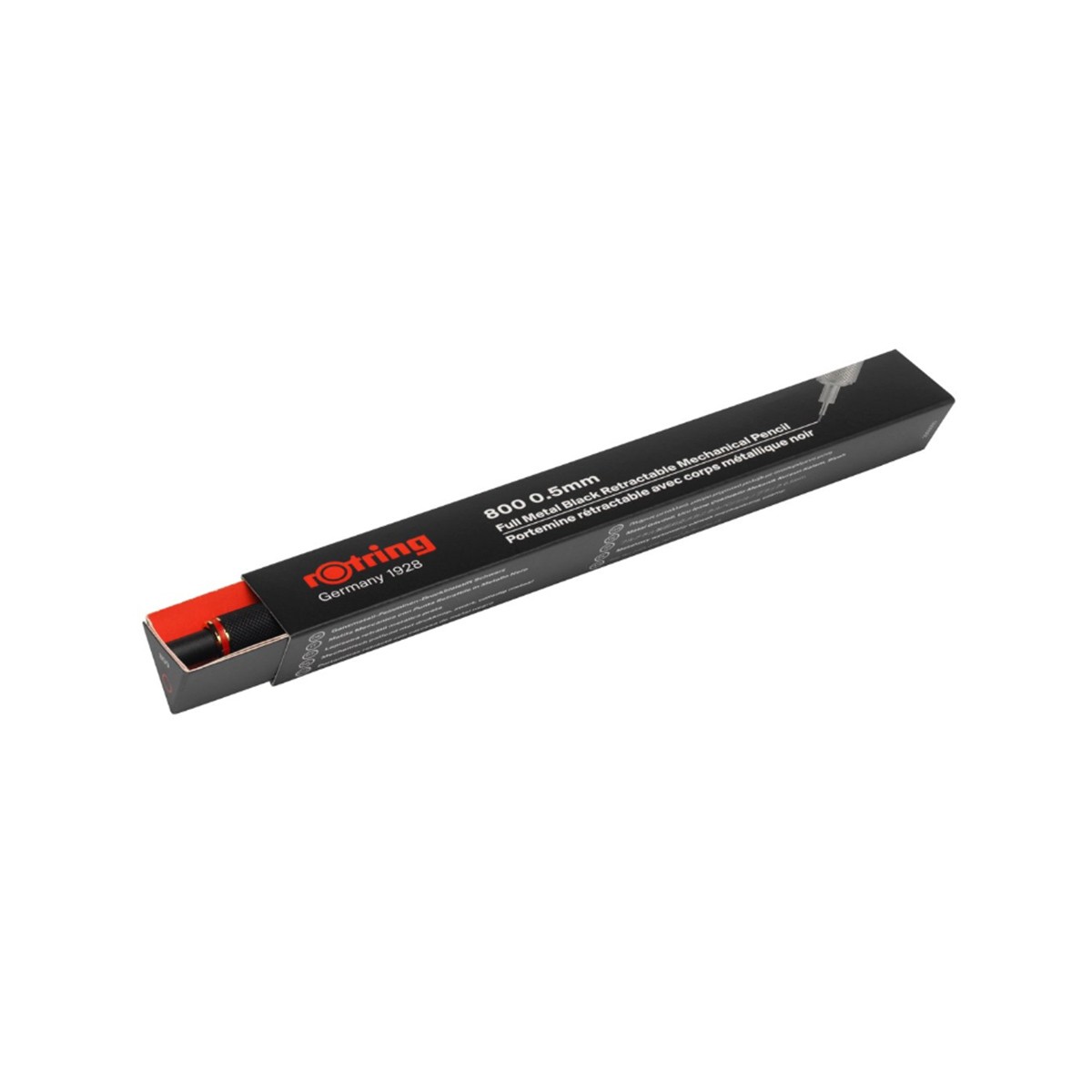 Rotring 800 Μηχανικό Μολύβι 0.5 Black