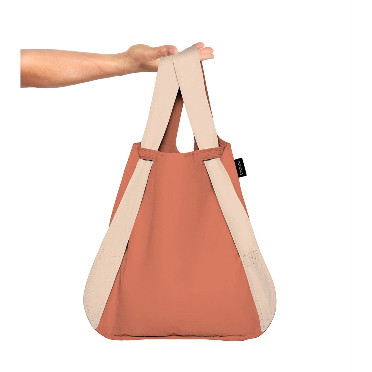 Shopping bag - Notabag Sand/Terracotta