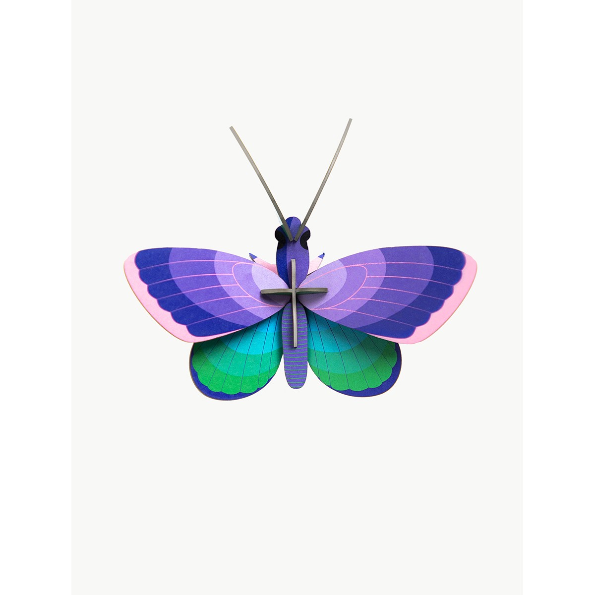 Studio ROOF 3D Διακοσμητικό Τοίχου Πεταλούδα Blue Copper Butterfly