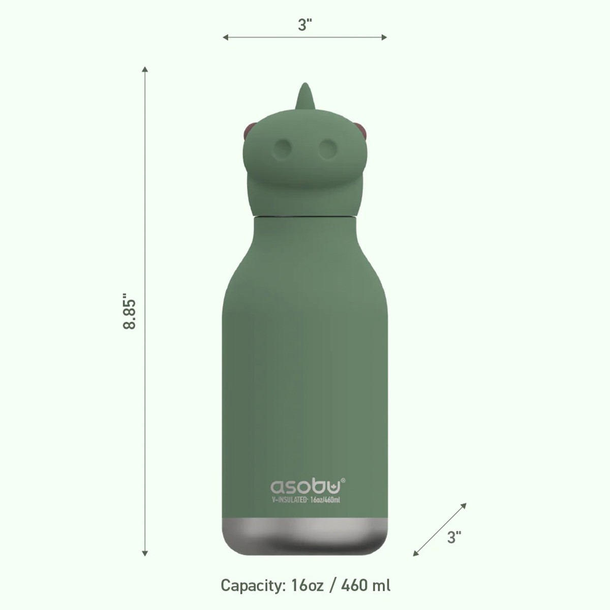 Asobu Dinosaur Bestie Θερμός Δεινόσαυρος 450 ml Asobu Dinosaur Bestie Θερμός Δεινόσαυρος 450 ml