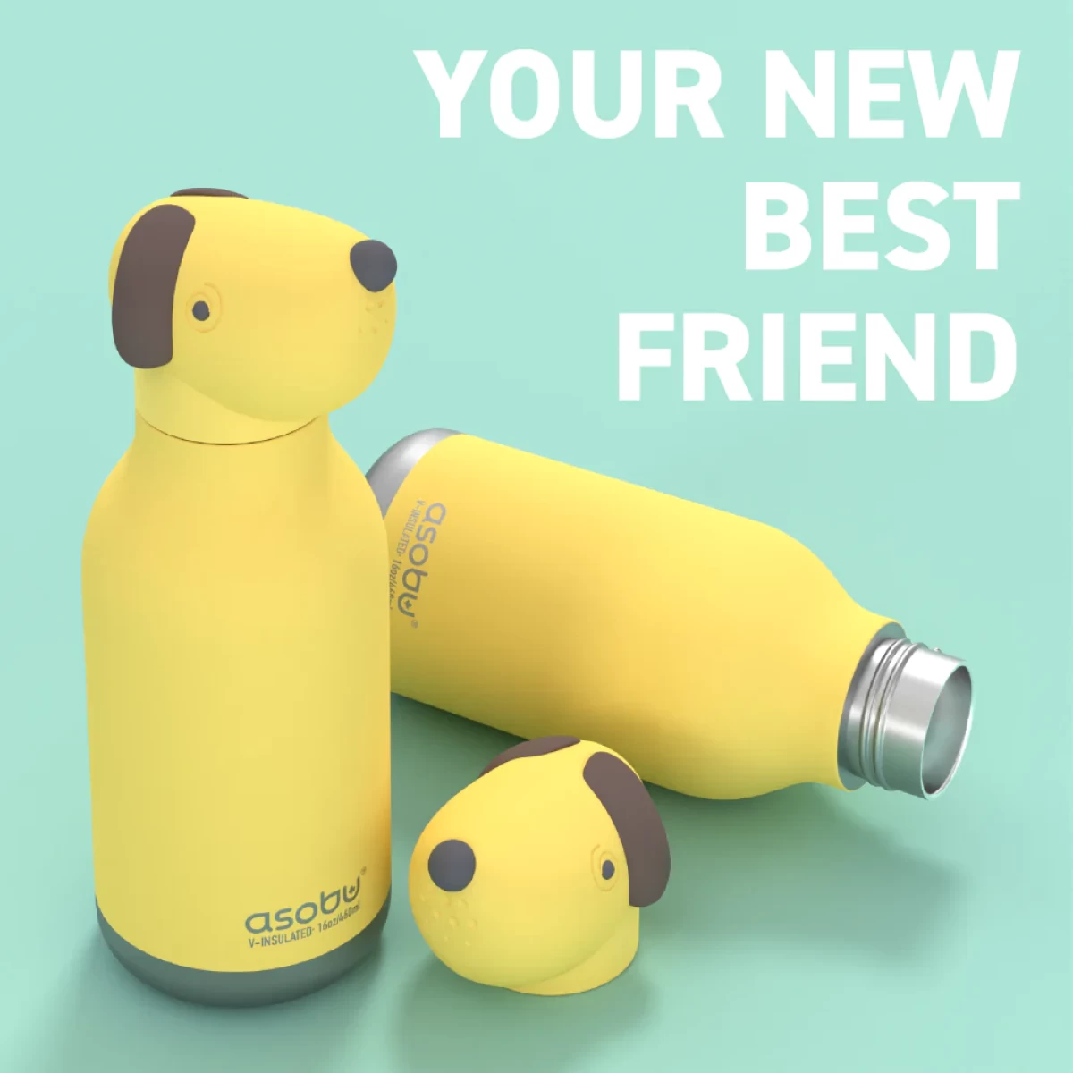 Asobu Dogie Bestie Θερμός Σκυλάκι 450 ml Asobu Dogie Bestie Θερμός Σκυλάκι 450 ml