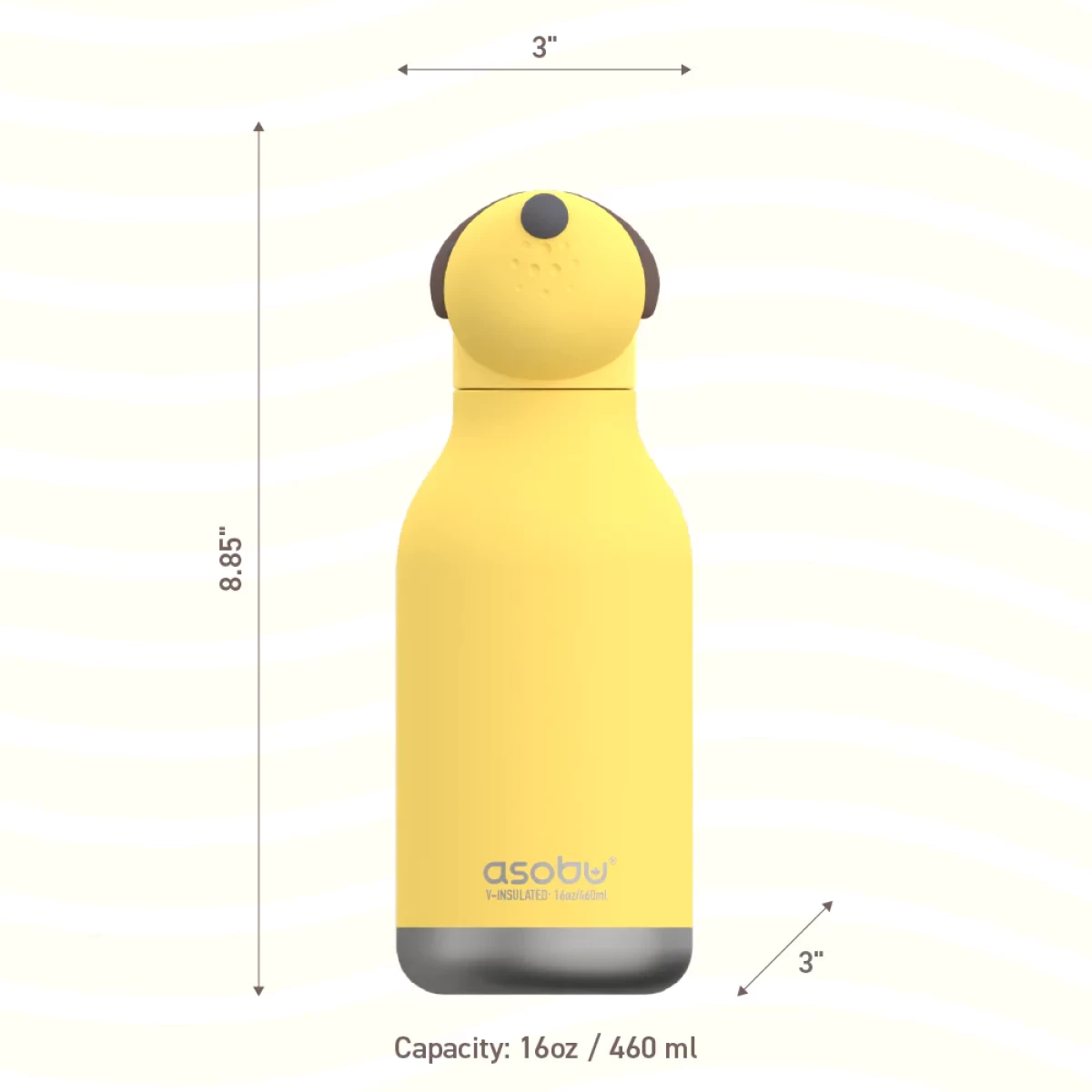 Asobu Dogie Bestie Θερμός Σκυλάκι 450 ml Asobu Dogie Bestie Θερμός Σκυλάκι 450 ml