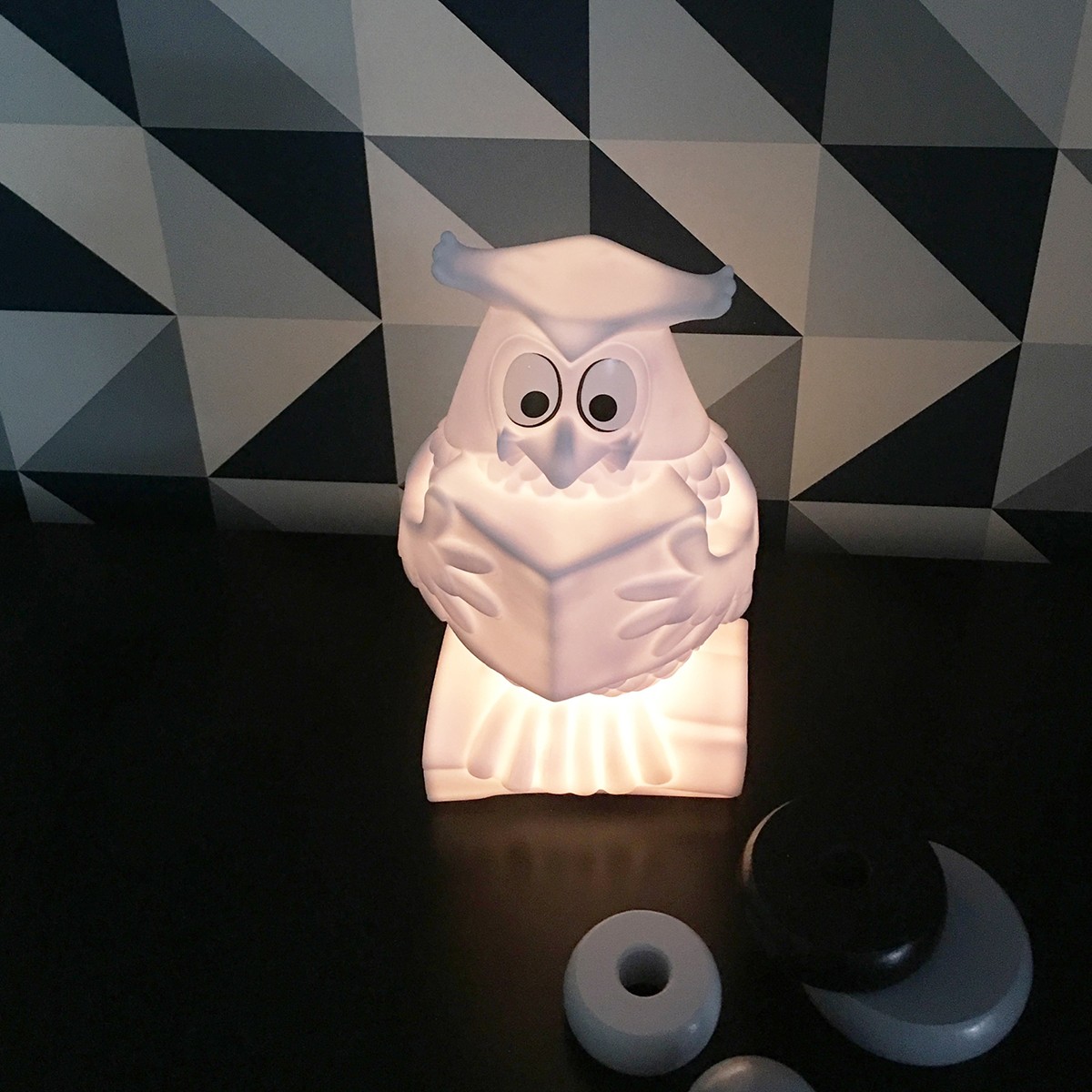 Atelier Pierre Φωτιστικό Νυχτός Κουκουβάγια Mr. Owl - White