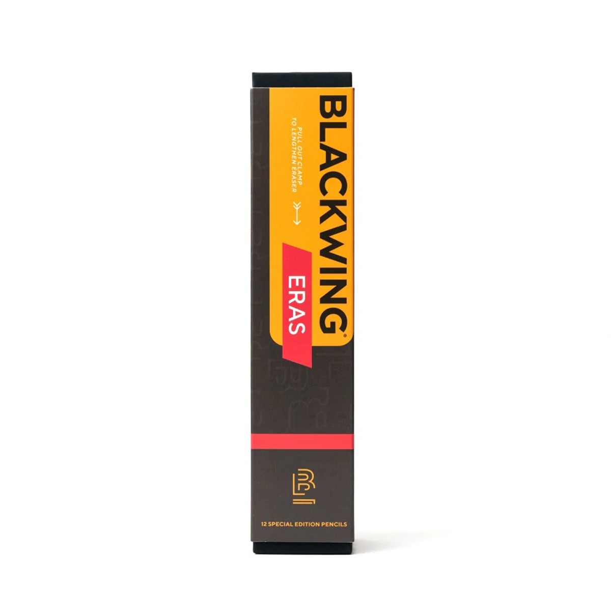 BLACKWING® Eras 2023 Edition Σετ 12 Ξύλινα Μολύβια με Γόμα - Κίτρινο