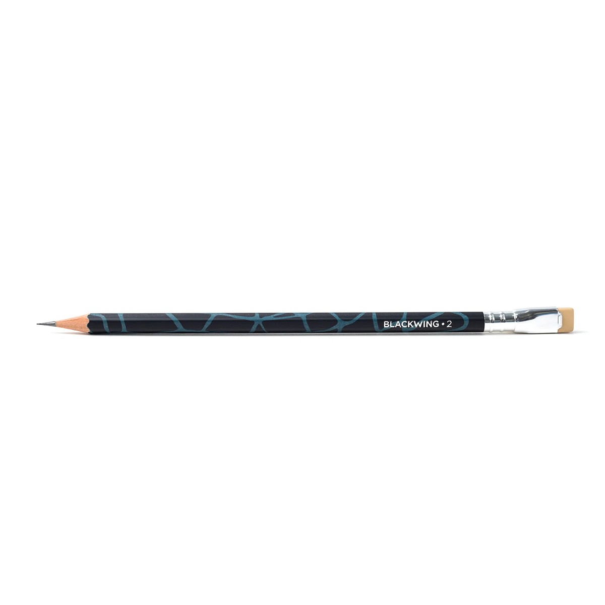 BLACKWING® Volume 2  Σετ 12 Ξύλινα Μολύβια με Γόμα - Μαύρο/Μπλε