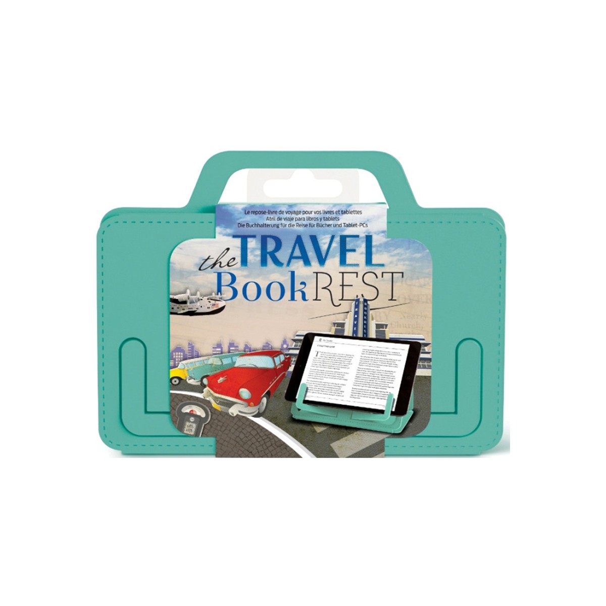 IF Αναλόγιο Travel Book Rest Τιρκουάζ