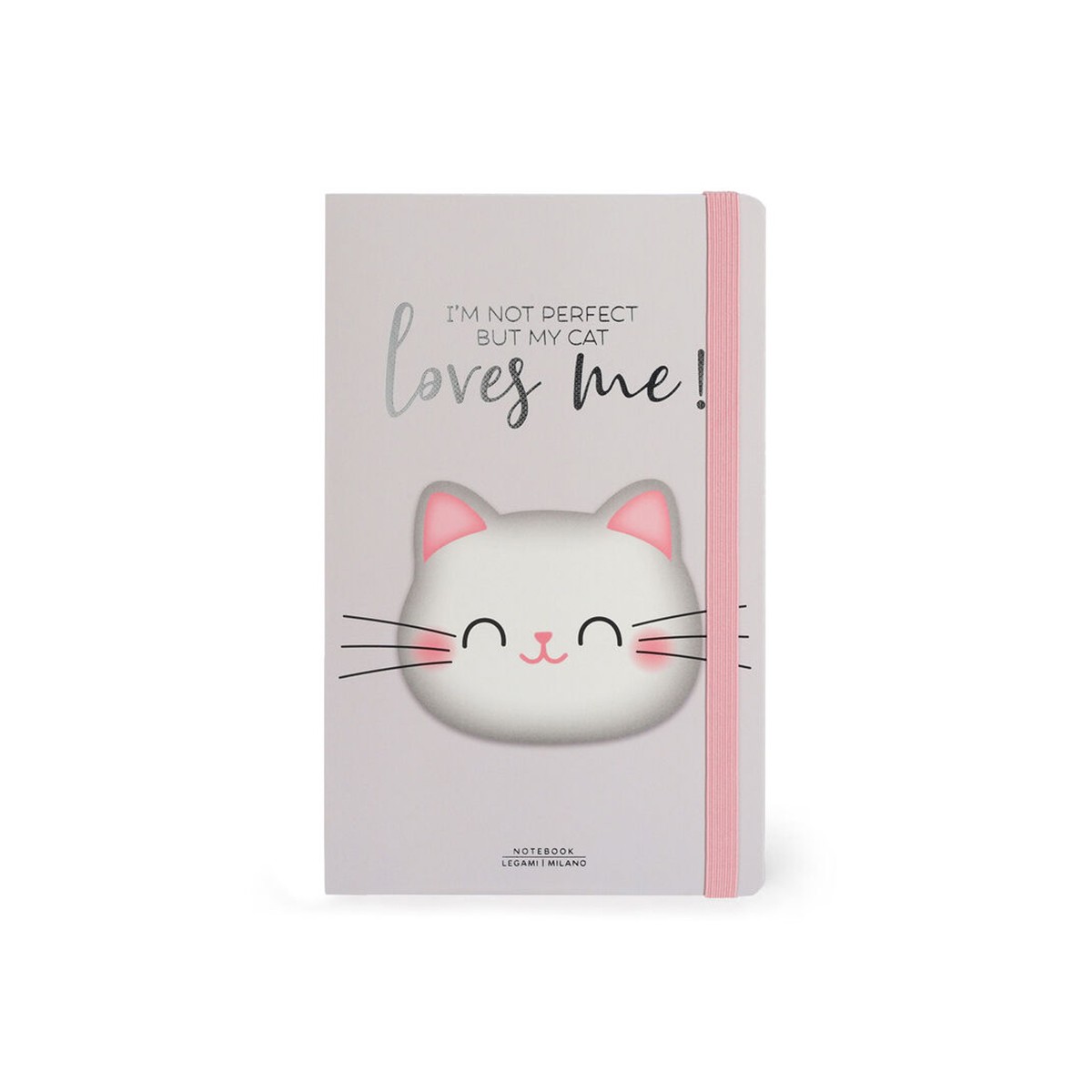 Legami Σημειωματάριο Photo Notebook Kitty Medium - Ριγέ