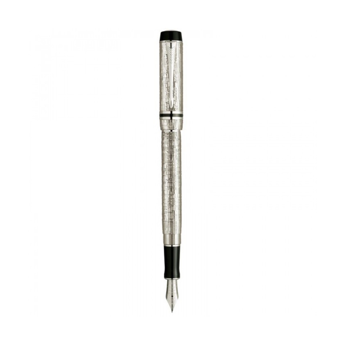 PARKER Duofold International Esparto Sterling Silver Limited Edition Πένα M