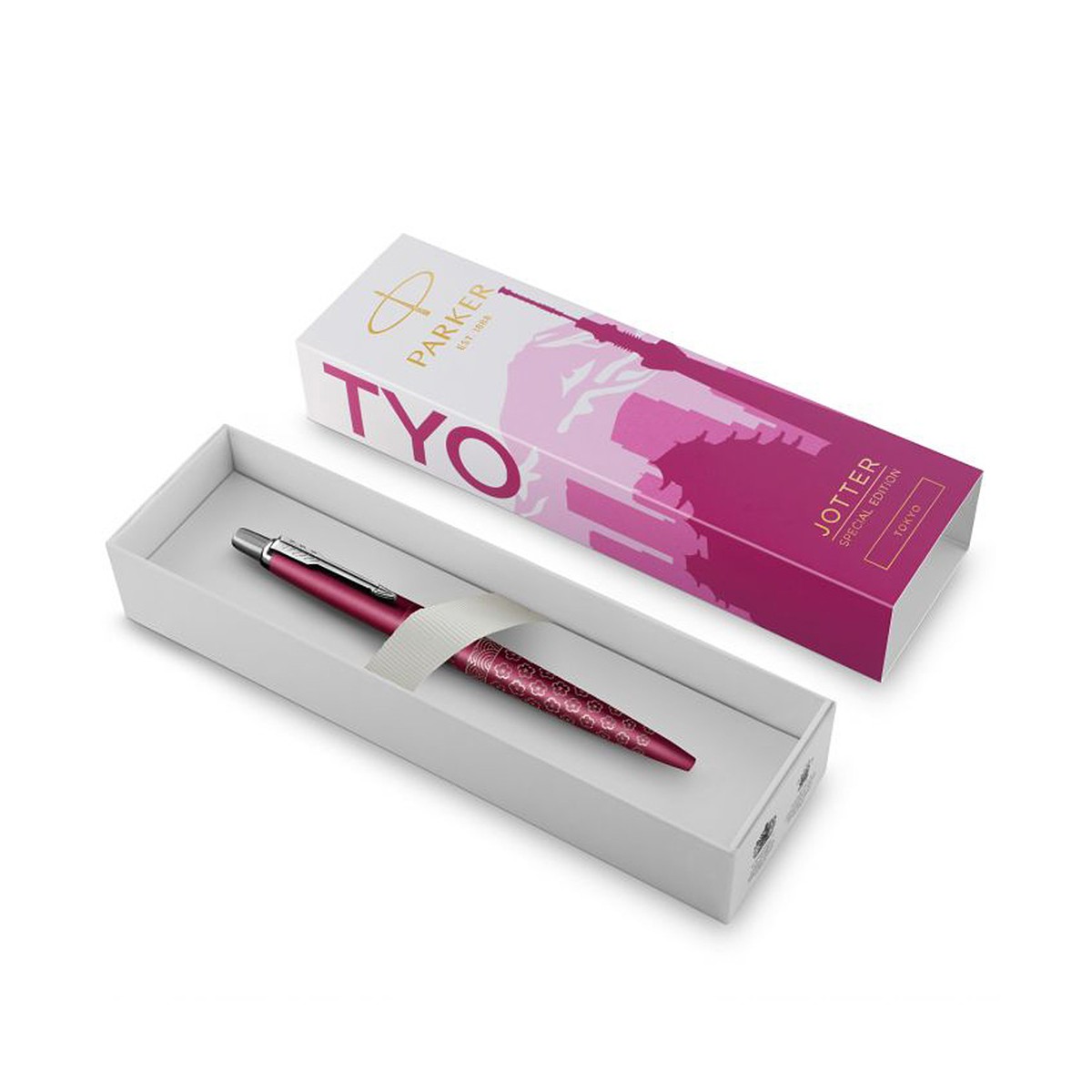 PARKER Jotter Στυλό Διαρκείας Tokyo Ροζ CT - Special Edition