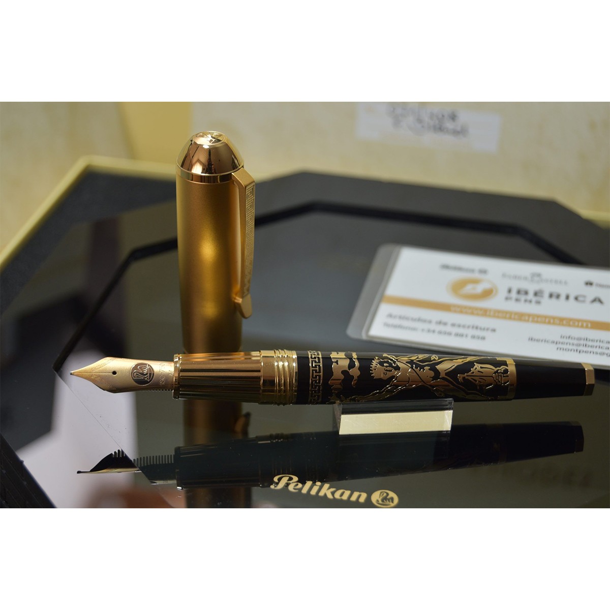 Pelikan The Colossus of Rhodes Limited Edition No. 104/408 Πένα Μ