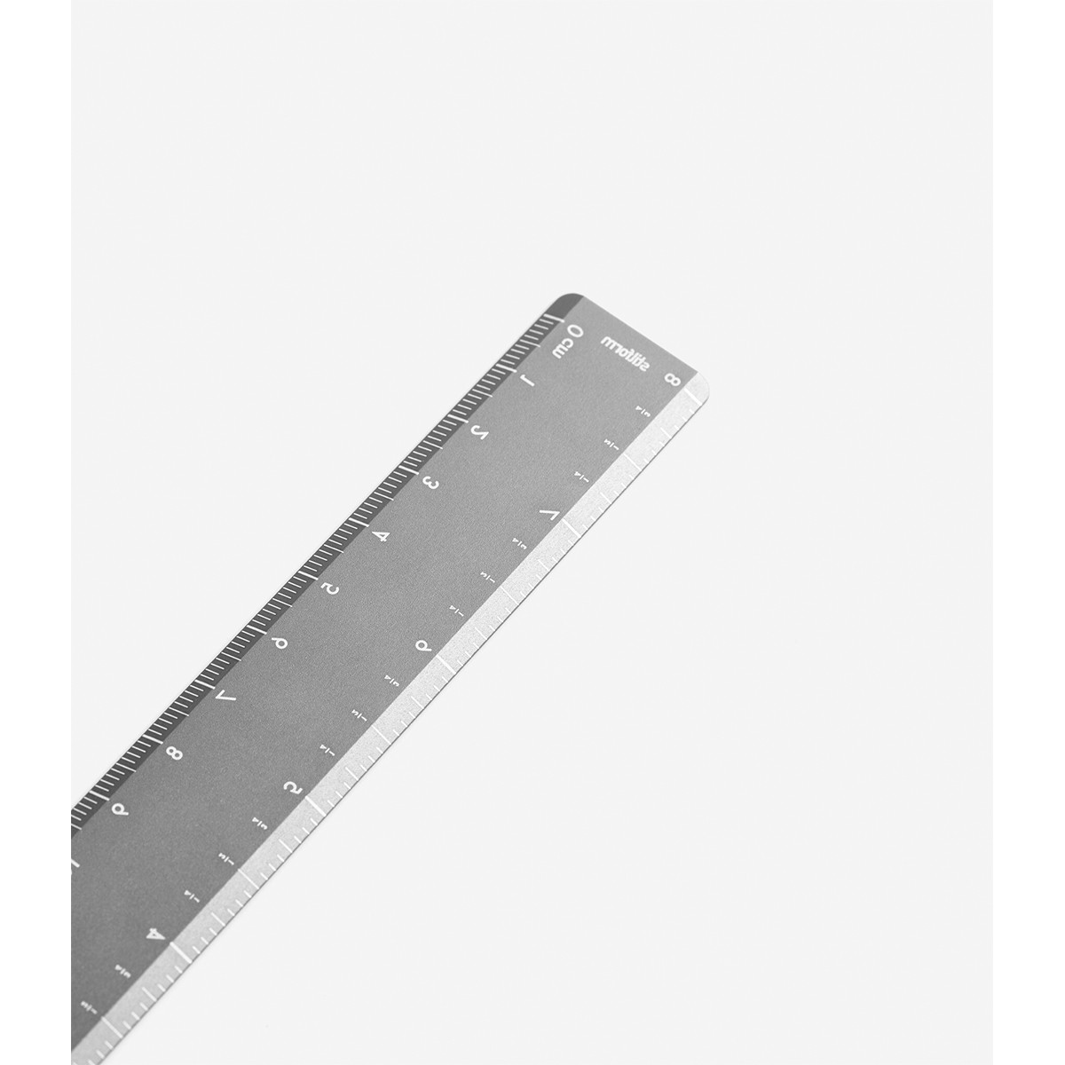 STILFORM™ Ruler Χάρακας 20cm Comet Grey