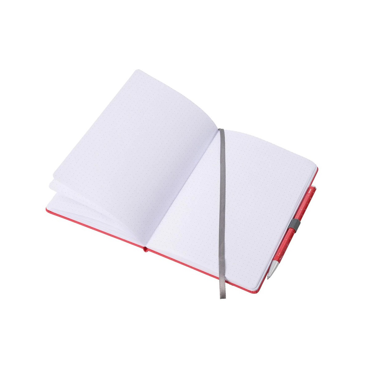 Troika Σημειωματάριο Slimpad A5 & Στυλό Construction - Κόκκινο