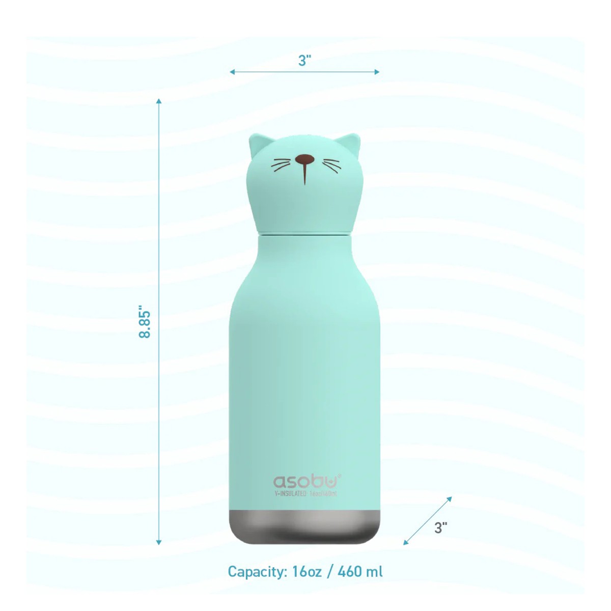 Asobu Kitty Bestie Θερμός Γάτα 450 ml Asobu Kitty Bestie Θερμός Γάτα 450 ml
