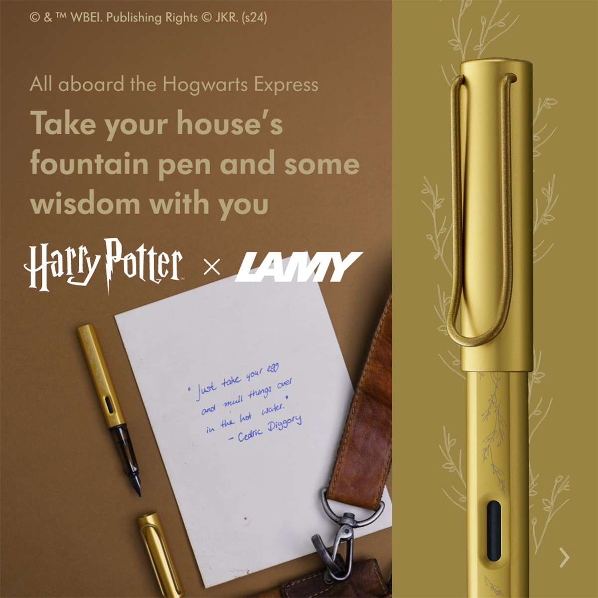 Lamy AL-star Harry Potter Edition Hufflepuff Πένα M Lamy AL-star Harry Potter Edition Hufflepuff Πένα M