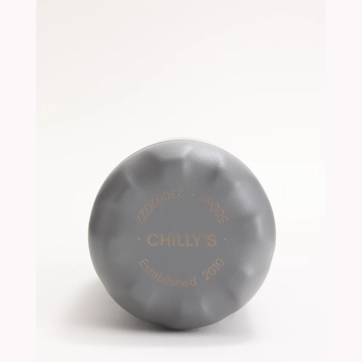 CHILLY'S Original Monochrome Grey Water Bottle - Θερμός 500ml