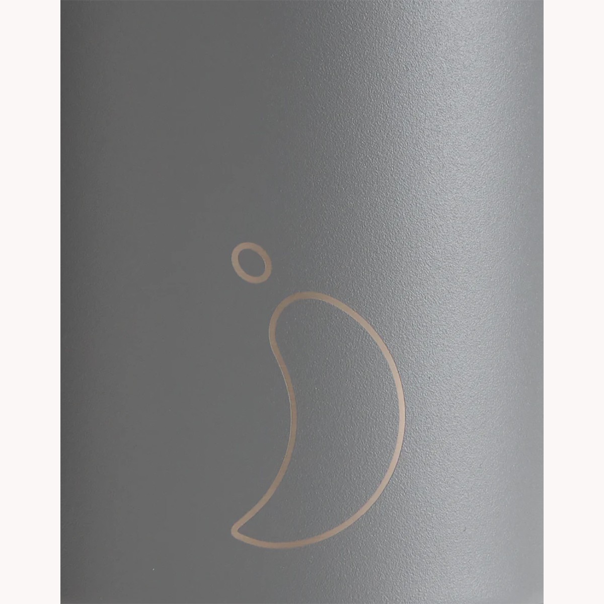 CHILLY'S Original Monochrome Grey Water Bottle - Θερμός 500ml