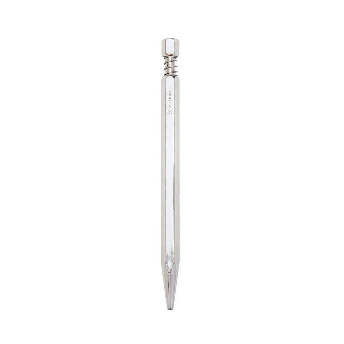 Classic Revolve Spring Στυλό Shiny Silver