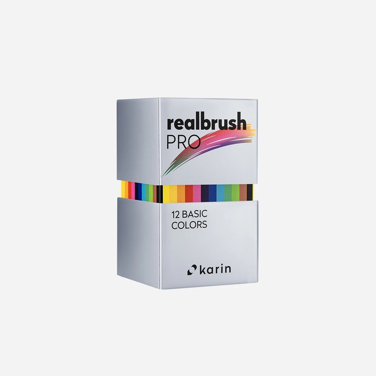 Karin Realbrush PRO Σετ 12 Μαρκαδόρων Νερού Basic Colors