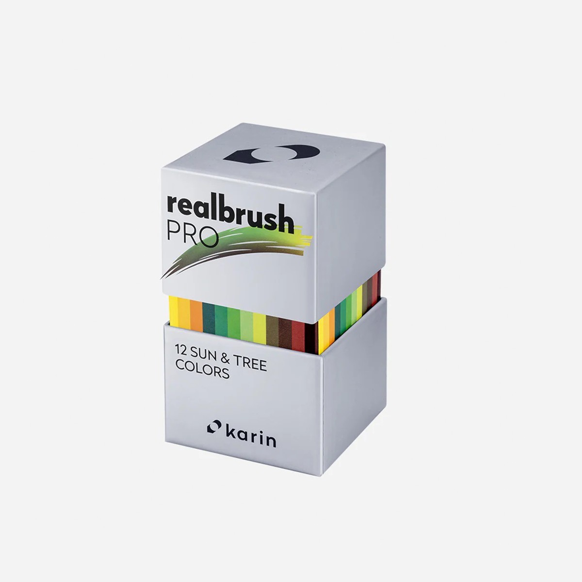 Karin Realbrush PRO Σετ 12 Μαρκαδόρων Νερού Sun and Trees Colors