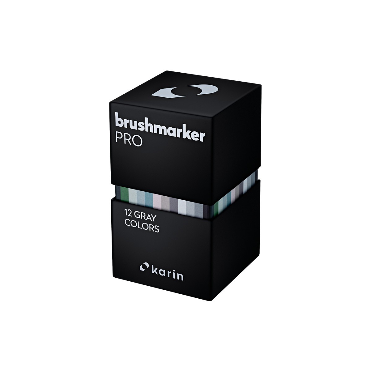 Karin Σετ Μαρκαδόρων Νερού Brushmarker PRO 12 Gray Colors