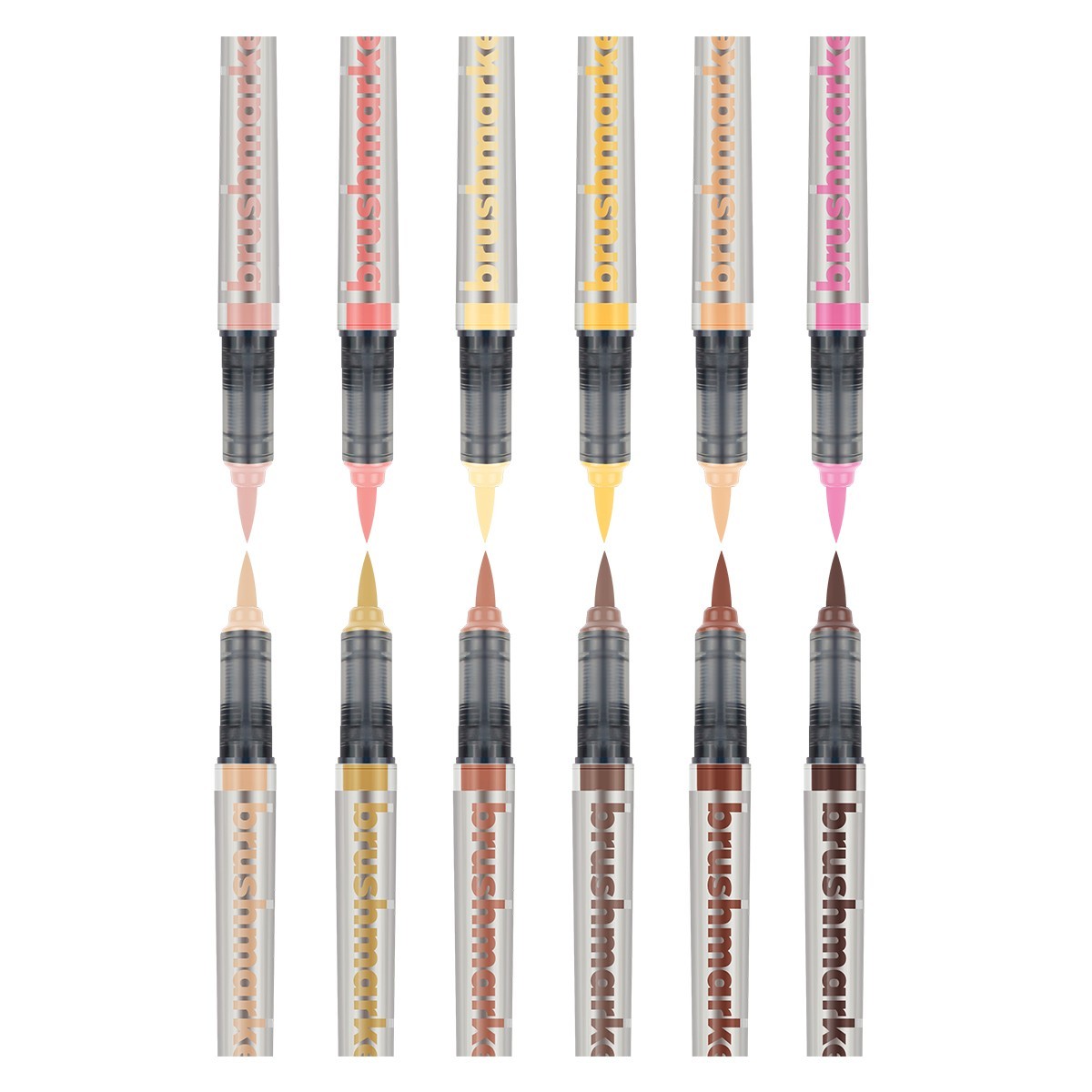 Karin Σετ Μαρκαδόρων Νερού Brushmarker PRO 12 Skin Colors
